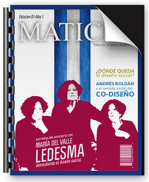 Portada: MATICES Ed.01 — SOCIAL DESIGN.